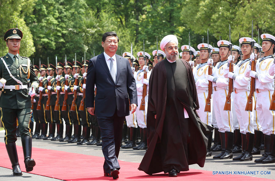 China e Irán se comprometen a fomentar relaciones bilaterales