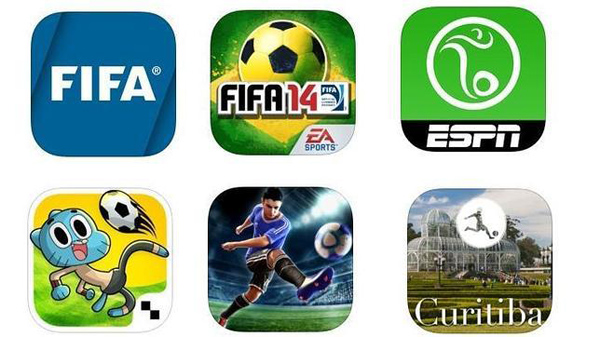 Las mejores apps para disfrutar del Mundial en Brasil 2014