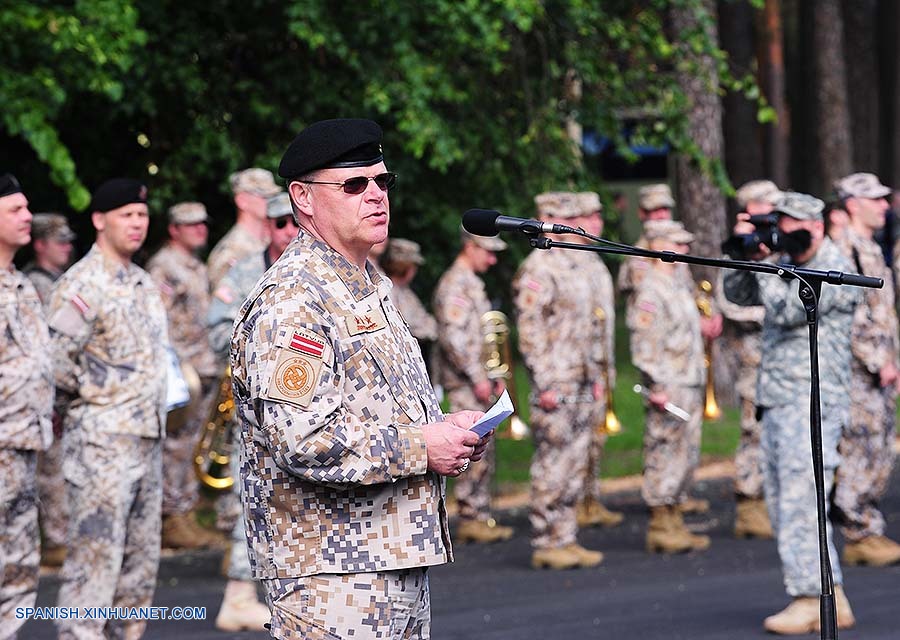 Empieza en Letonia ejercicio militar internacional