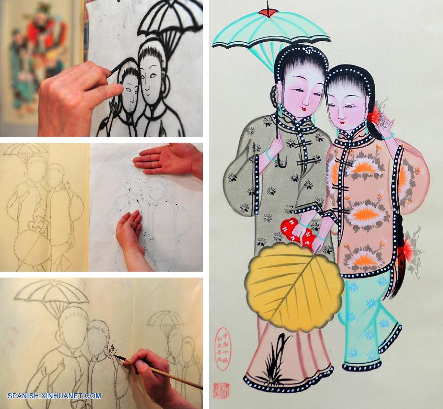 Shandong: Pinturas de año nuevo de Gaomi