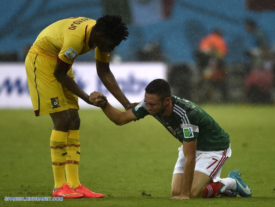 MUNDIAL 2014: México debuta con triunfo 1-0 sobre Camerún  3