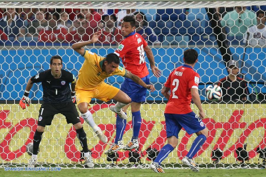 MUNDIAL 2014: Chile derrota a Australia por 3-1 4