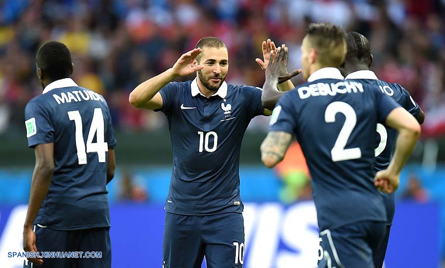 MUNDIAL 2014: Francia 3- Honduras 0