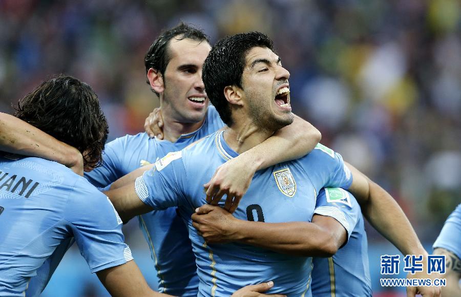 MUNDIAL 2014-Crónica: Goles de Suárez dan la victoria a Uruguay ante Inglaterra