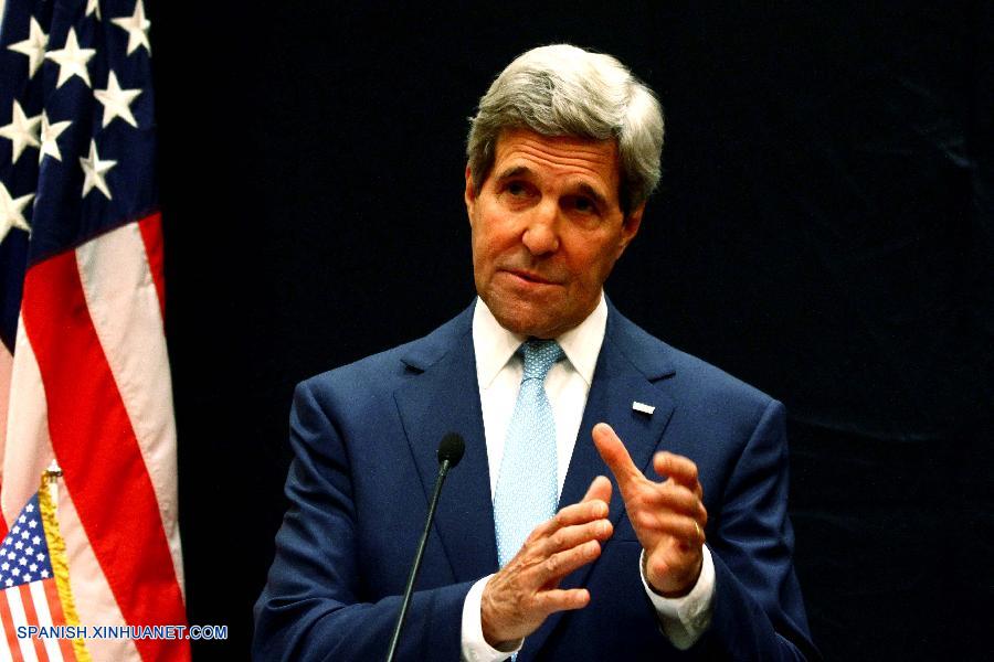 Kerry conversa con presidente egipcio en El Cairo