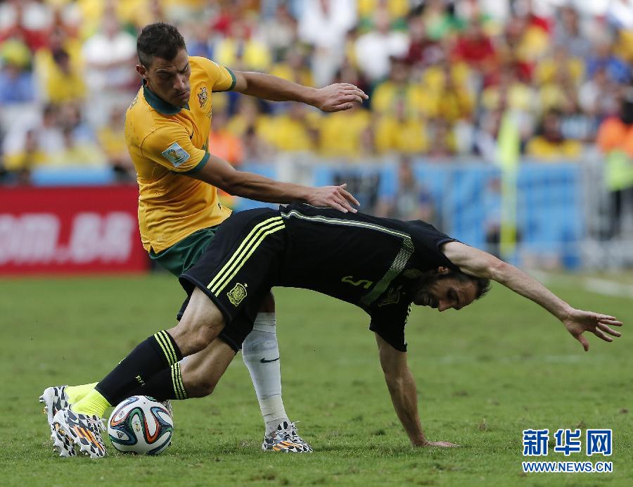 MUNDIAL 2014: España se despide de Brasil con victoria 3-0 ante Australia