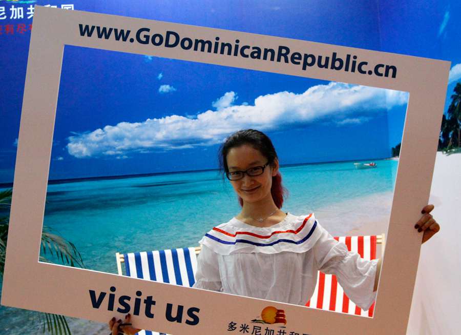 República Dominicana entre los países latinoamericanos en la Feria. (Foto: Yasef Ananda)
