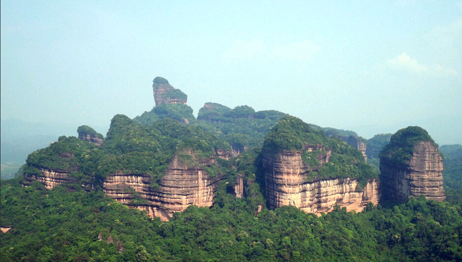 1. Mount Danxia (Guangdong)