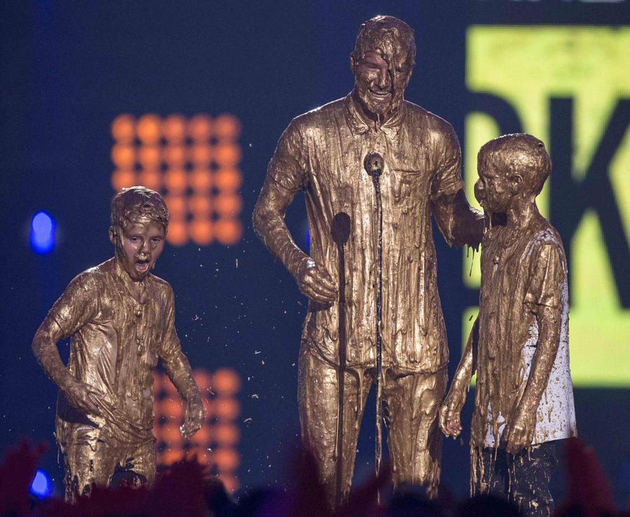 Beckham recibe el primer “Premio Leyenda” de Nickelodeon