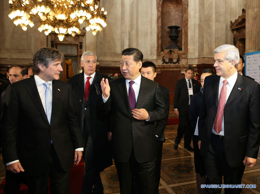 Presidente chino espera más interacciones entre APN y Parlamento argentino