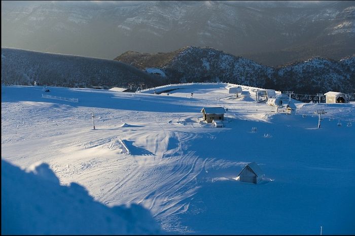 El paraiso de los esquiadores en Australia