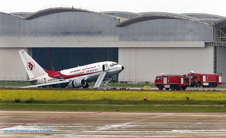 Air Algerie pierde contacto con avión después de su despegue en Burkina Faso