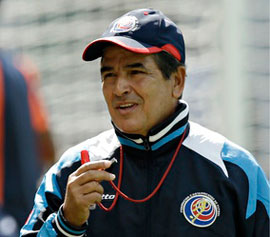 Fútbol: Pinto deja selección de Costa Rica tras desacuerdos con dirigentes