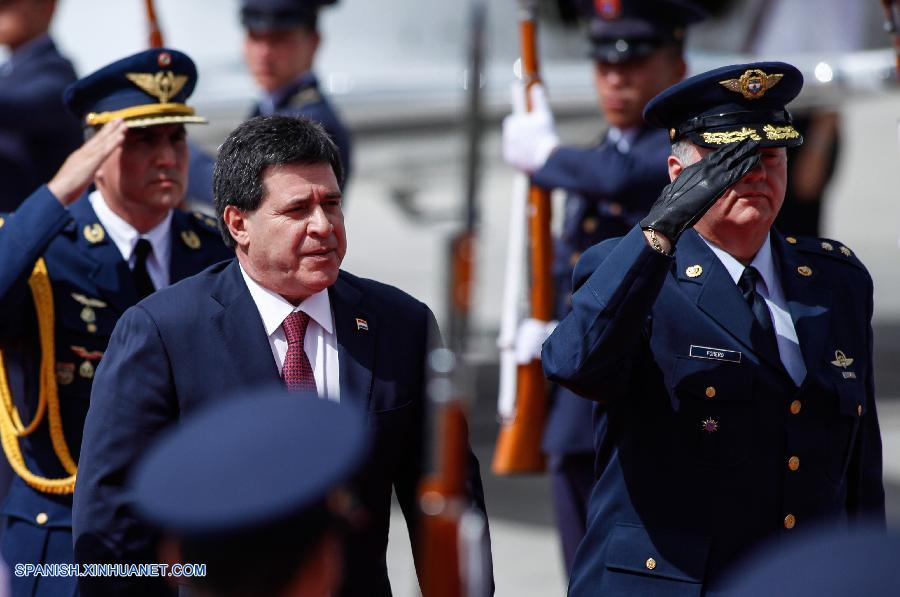 Presidente paraguayo viaja a Colombia a investidura de Santos