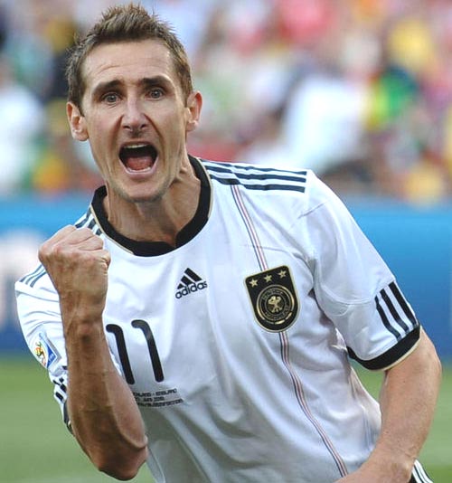 Goleador alemán Miroslav Klose se retira de selección nacional