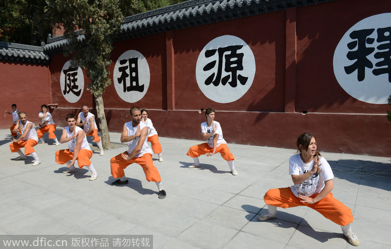 Shaolin acoge estudiantes internacionales
