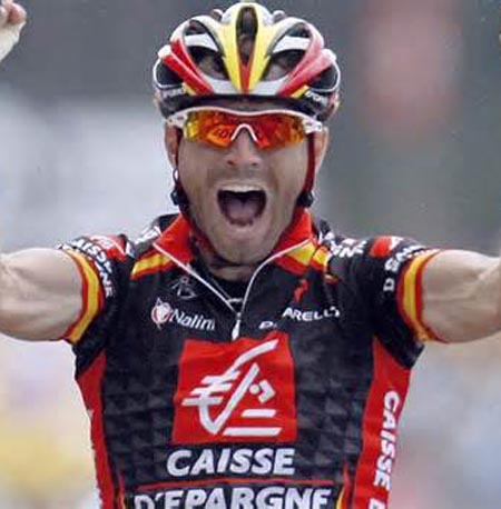Ciclismo: Español Valverde, nuevo líder en Vuelta a España