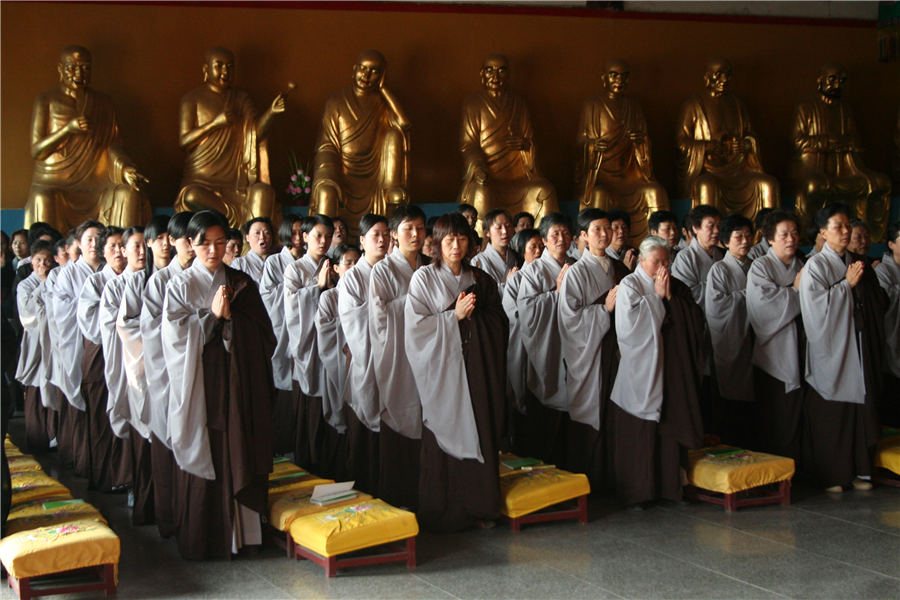 Huangmei es un sitio de referencia para los devotos del budismo Zen.
