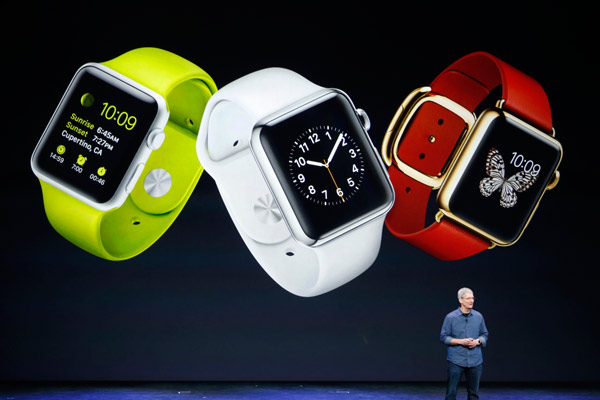 Apple presenta iPhones más grandes y nuevo reloj