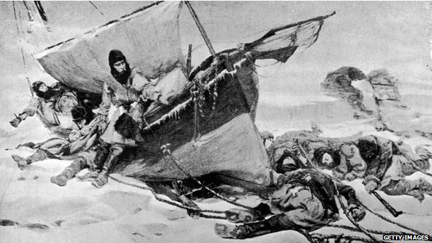 Hallan un barco británico desaparecido en el Ártico hace casi 170 años