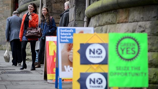 El 'no' gana en la primera circunscripción por un 54% en Escocia