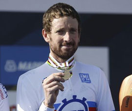Ciclismo: Británico Wiggins gana oro en prueba contra reloj en Mundial de Ponferrada
