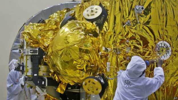 India llega a Marte con una nave de bajo costo