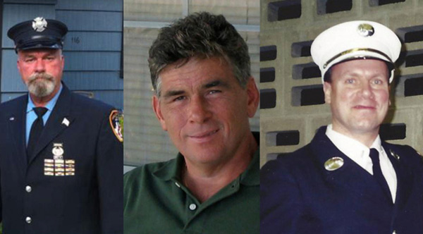 Tres bomberos del 11-S mueren de cáncer el mismo día