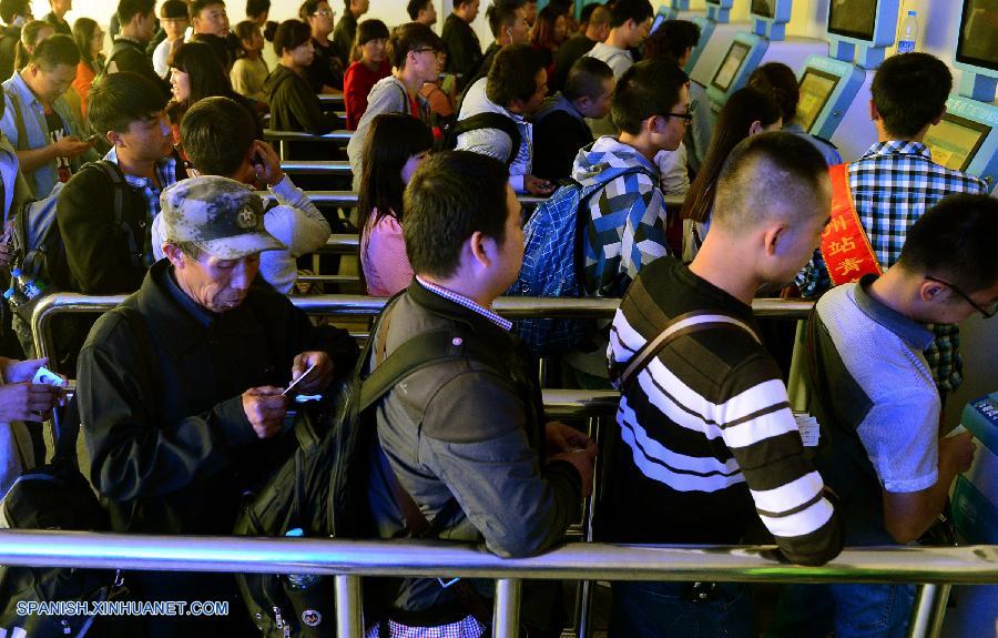 Trenes de China tendrán número récord de pasajeros por vacaciones 2