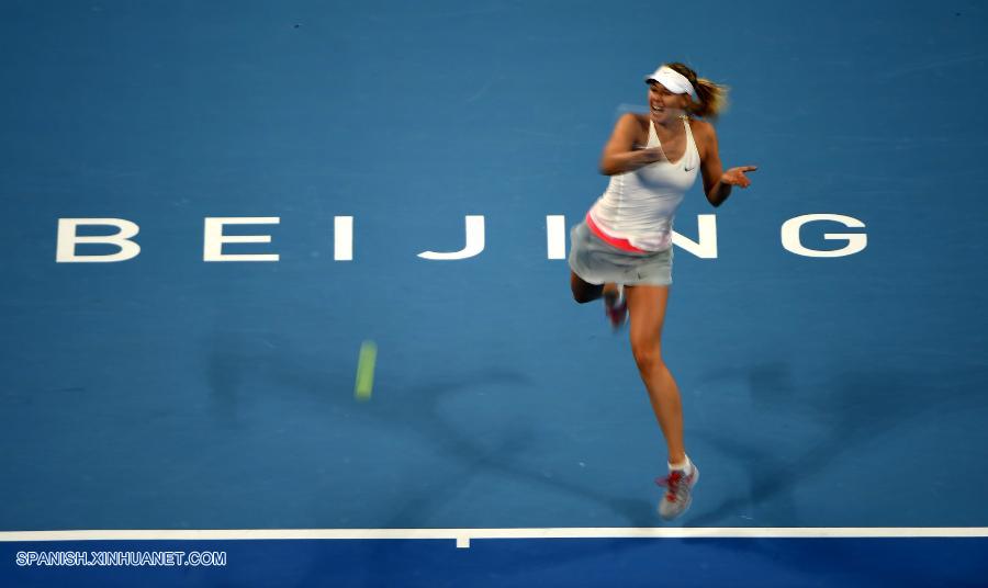 Tenis: Sharapova gana Abierto de China y avanza a segunda posición mundial  3