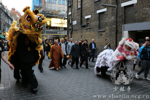 El 3er Festival Cultural de Shaolin en Londres, Gran Bretaña. [Foto / Xinhua] 
