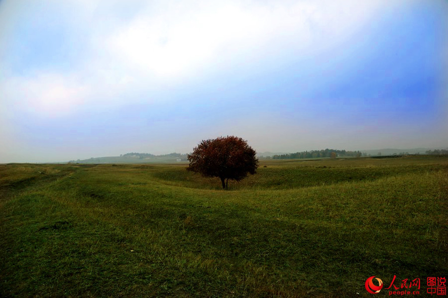 Gentil otoño en Hongshan 