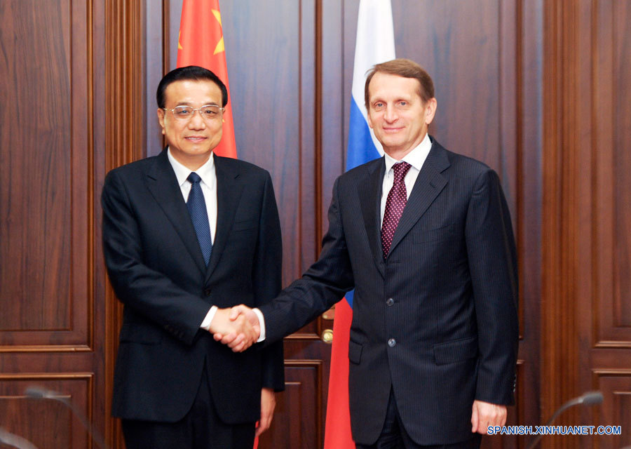 China desea promover cooperación integral con Rusia: Li Keqiang 
