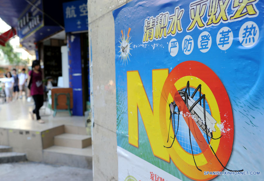 Disminuyen nuevos casos de dengue en Guangdong, China
