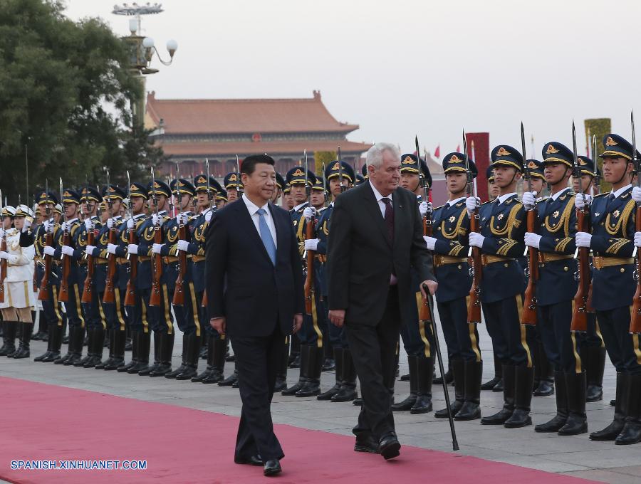 China y R. Checa firman acuerdos de cooperación durante visita de presidente checo
