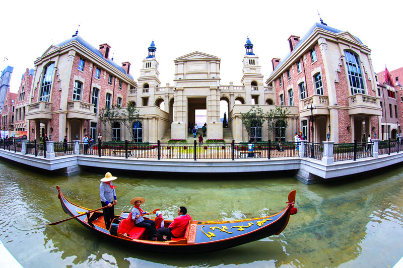 Dalian construye la “ciudad oriental de los canales”
