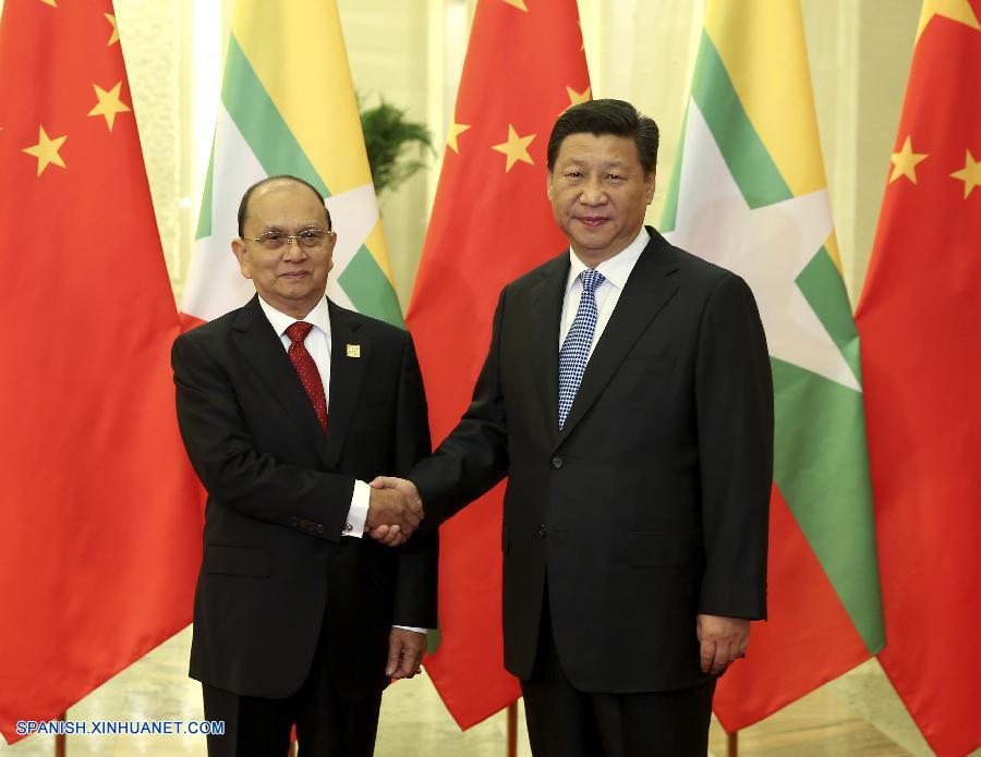 Presidente chino subraya cooperación con Myanmar