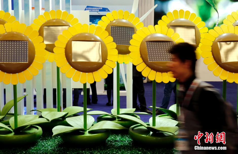 La tecnología solar es el tema principal de la Feria Internacional de la Industria 2014. [Foto/CNS]