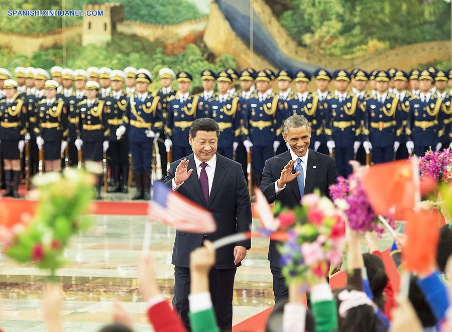 Xi y Obama mantienen conversaciones en Beijing 2