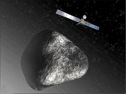 La sonda Philae aterriza en el cometa 67P