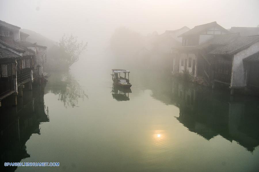 Zhejiang: Bello paisaje de Wuzhen