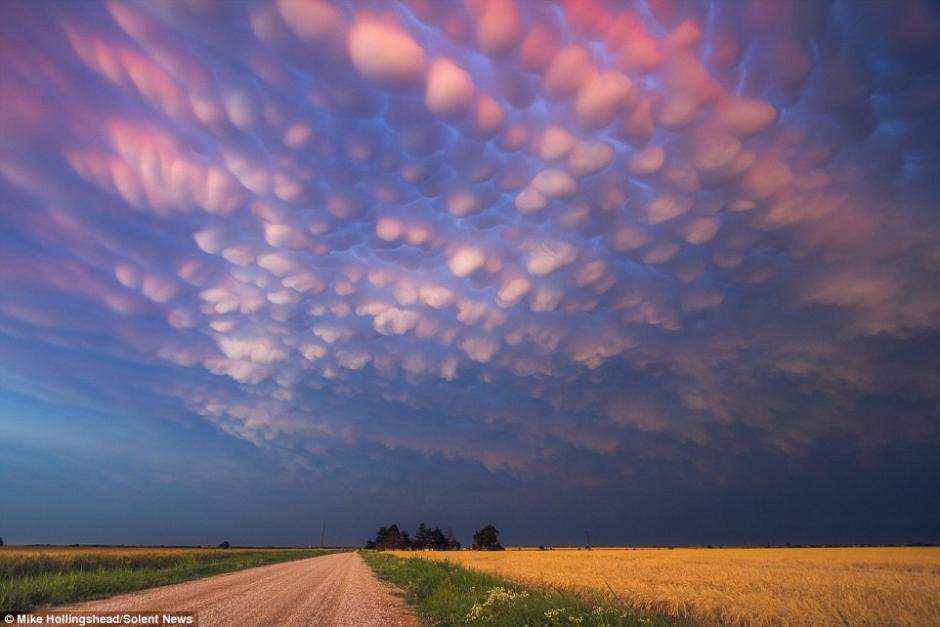 Aparecen ''nubes de burbuja'' en Nebraska, EEUU