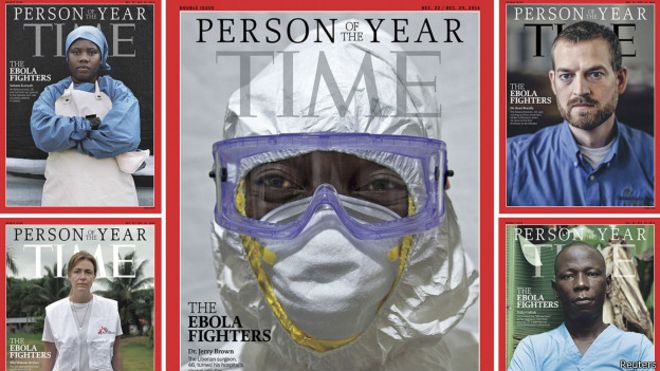 La Personalidad TIMES del 2014 son los médicos que luchan contra el ébola