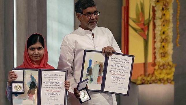 Malala y Satyarthi reciben Nobel de la Paz