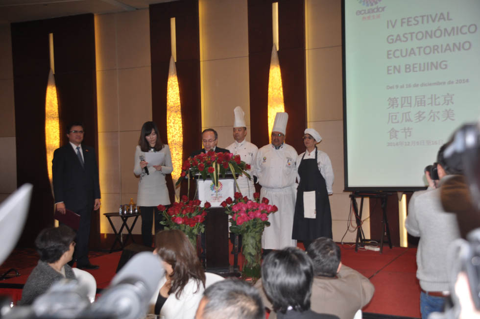 Comienza el IV Festival Gastronómico Ecuatoriano en Pekín