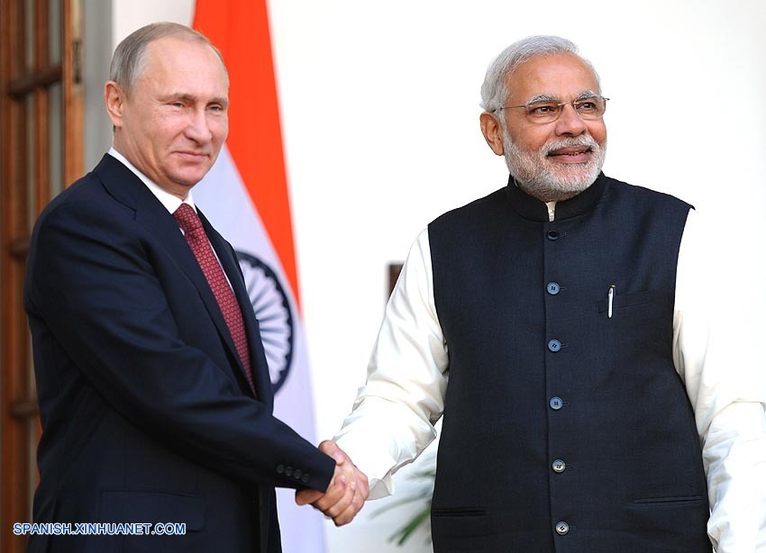 India y Rusia firman acuerdos sobre cooperación nuclear, energética y militar