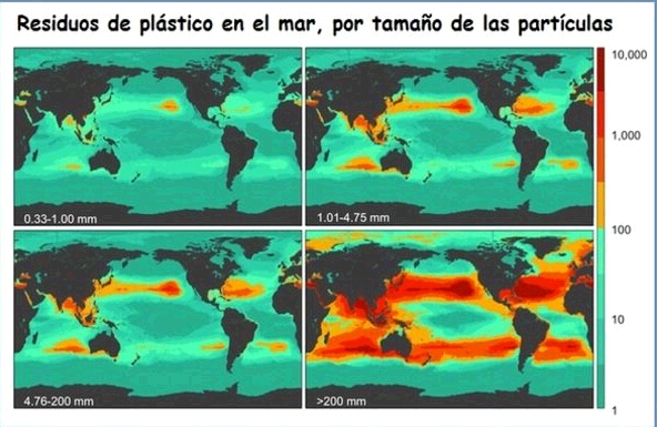 Calculan por primera vez la cantidad de plástico que hay en el mar