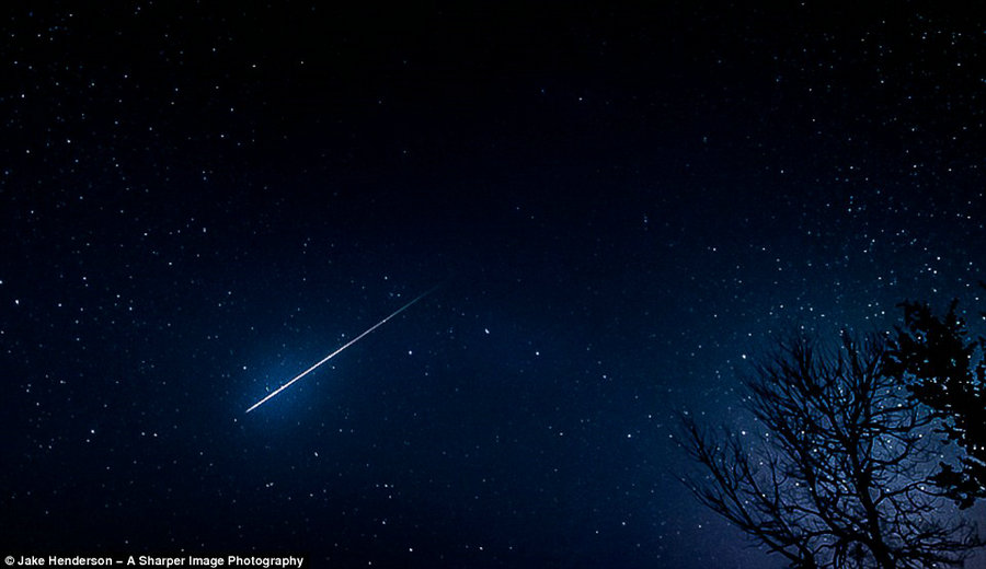 Las gemínidas brillaron el cielo de Bretaña