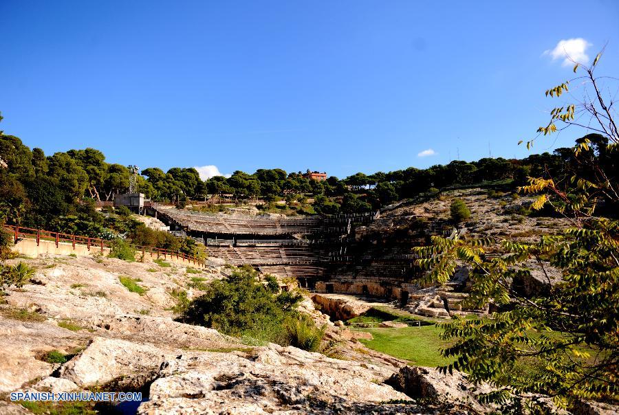 Bello paisaje de Cagliari, capital de la isla de Cerdeña de Italia