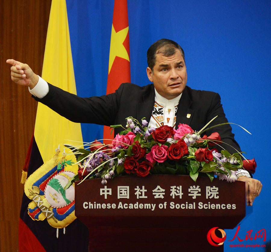 Rafael Correa: "América Latina no vive una simple época de cambios, sino un verdadero cambio de época"